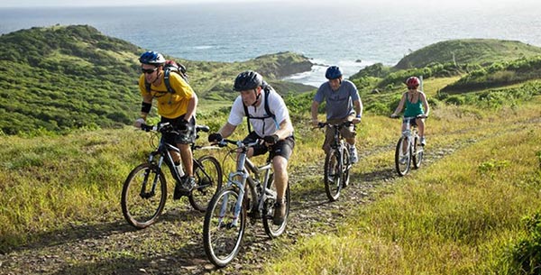 Mountain biking at The BodyHoliday