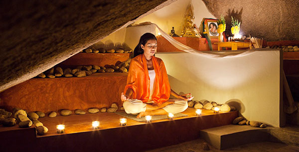 Meditation at Kamalaya