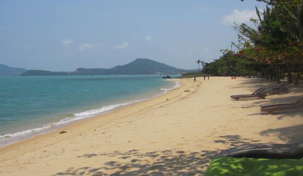 One of the local beaches at Absolute Sanctuary, Koh Samui, Thailand