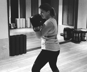 Samantha Lippiatt boxing