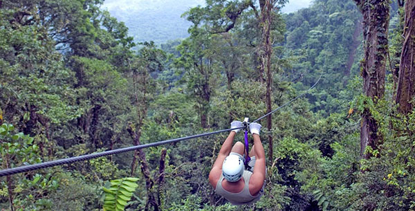 Zip lining Costa Rica 