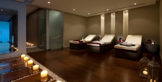 Longevity Wellness Resort, Portugal, spa tea lounge