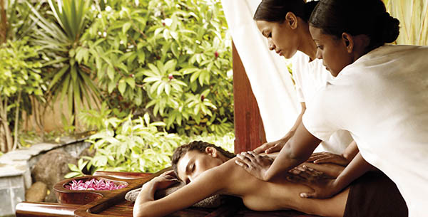 massage at Shanti Maurice