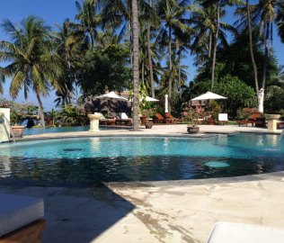 Pool view at Siddhartha Ocean Front Resort