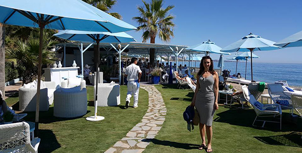 Laura at Marbella Club