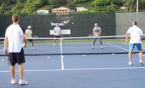 Tennis at Buccament Bay in St. Vincent & the Grenadines