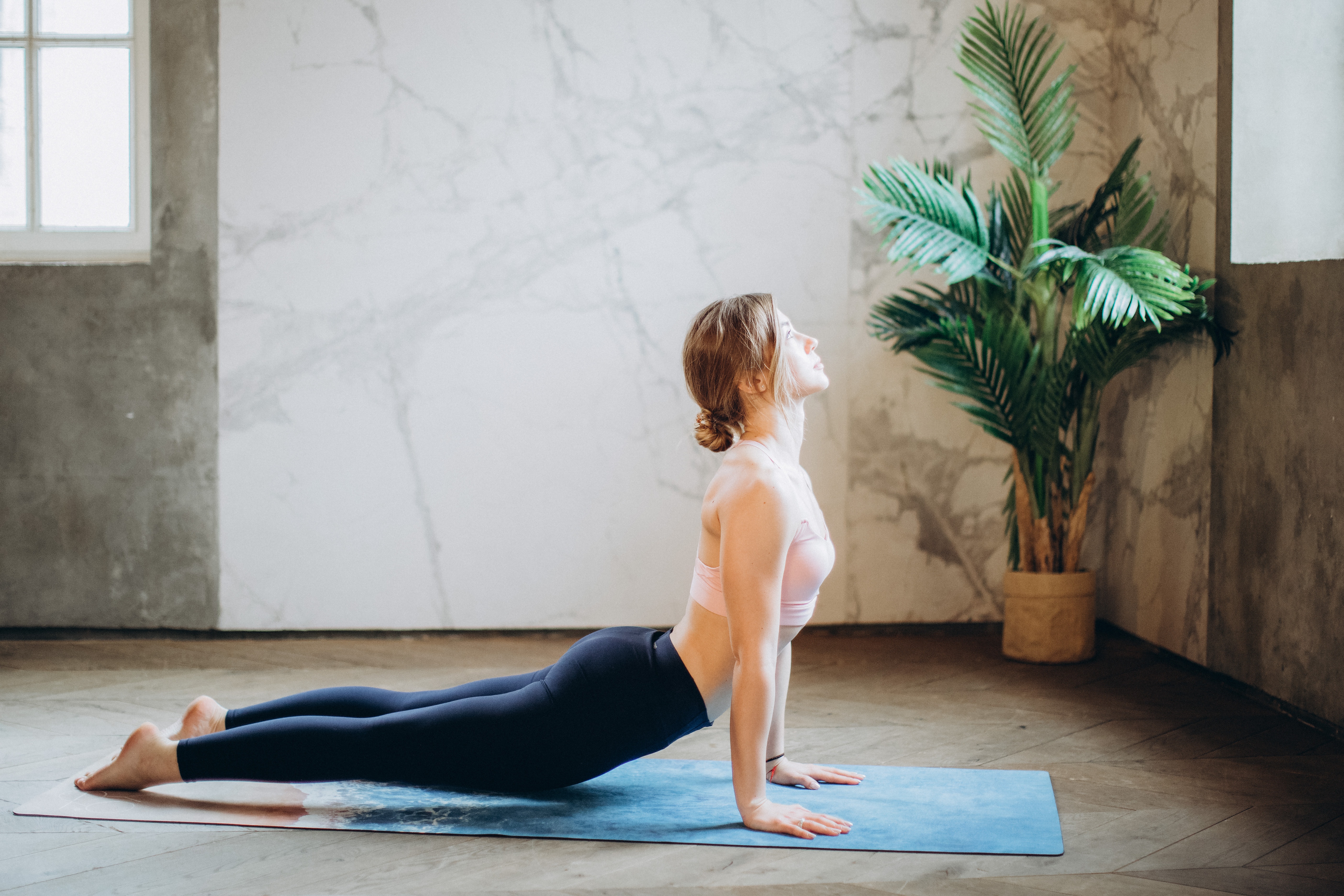 Yoga, cobra pose